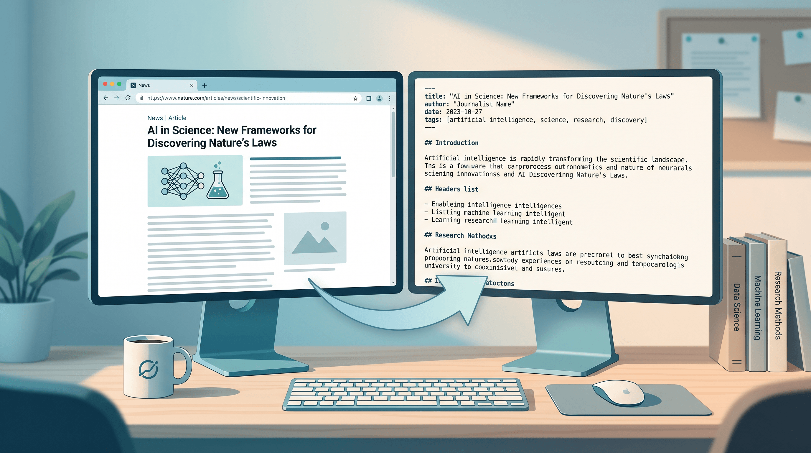 如何将网页文章存为 Markdown 用于学术引用
